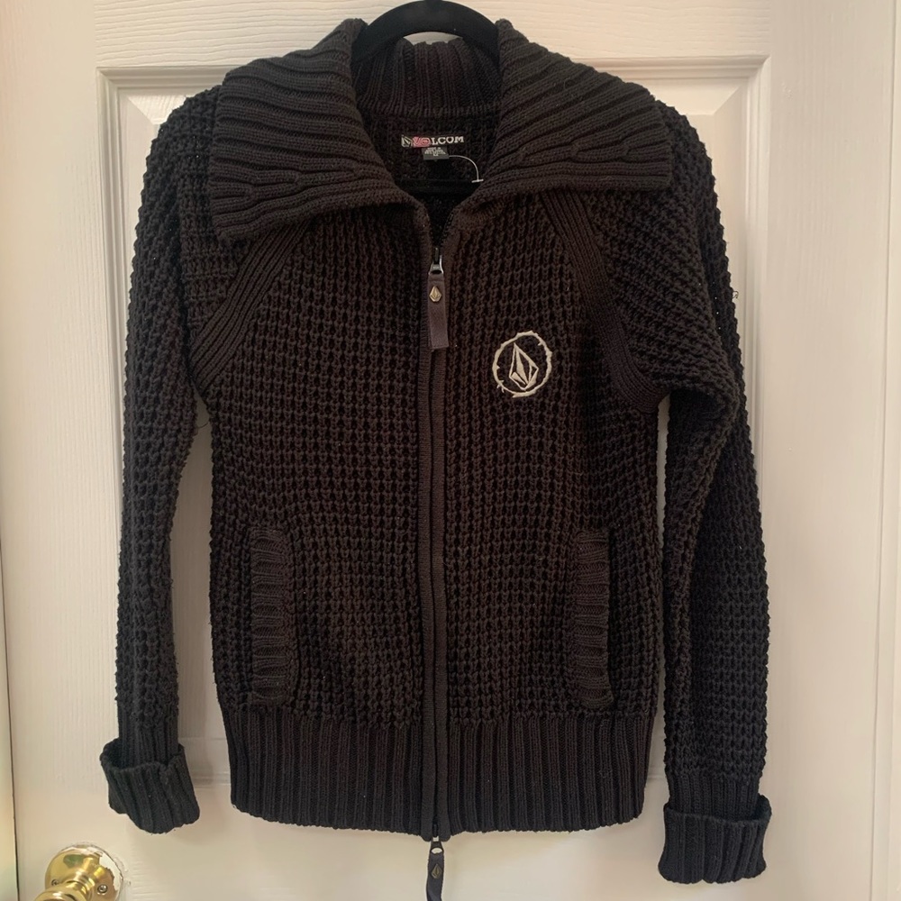 Volcom cable knit sweater